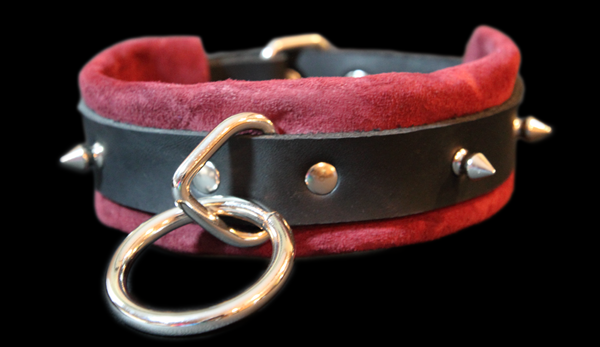 large bondage ring choker